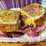 A rueben sandwich