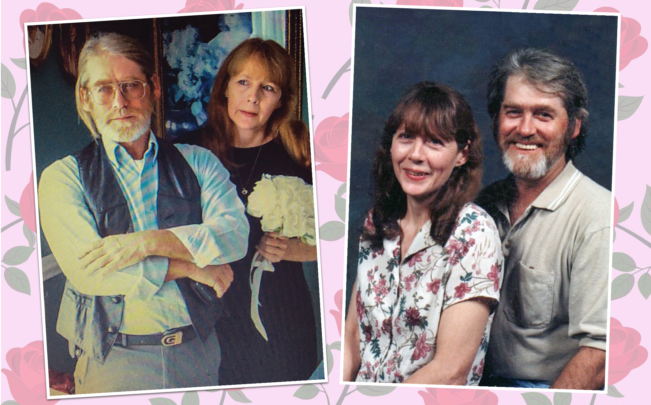 Formal portraits of the couple over the years