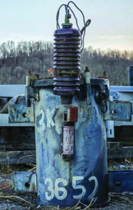 1942 Westinghouse transformer