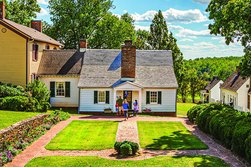 Family visits Highland