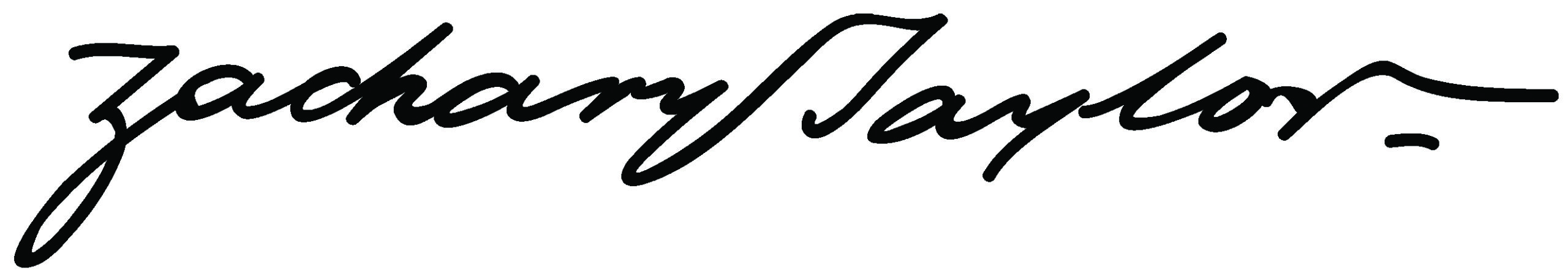 Zachary Taylor's signature