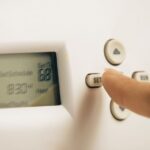 thermostat is set to 68